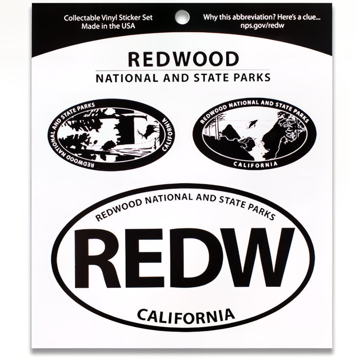 Redwood National and State Parks Triple Decal