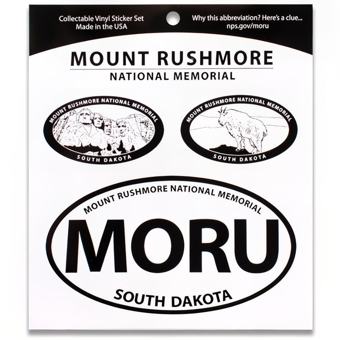 Mount Rushmore NM Triple Decal