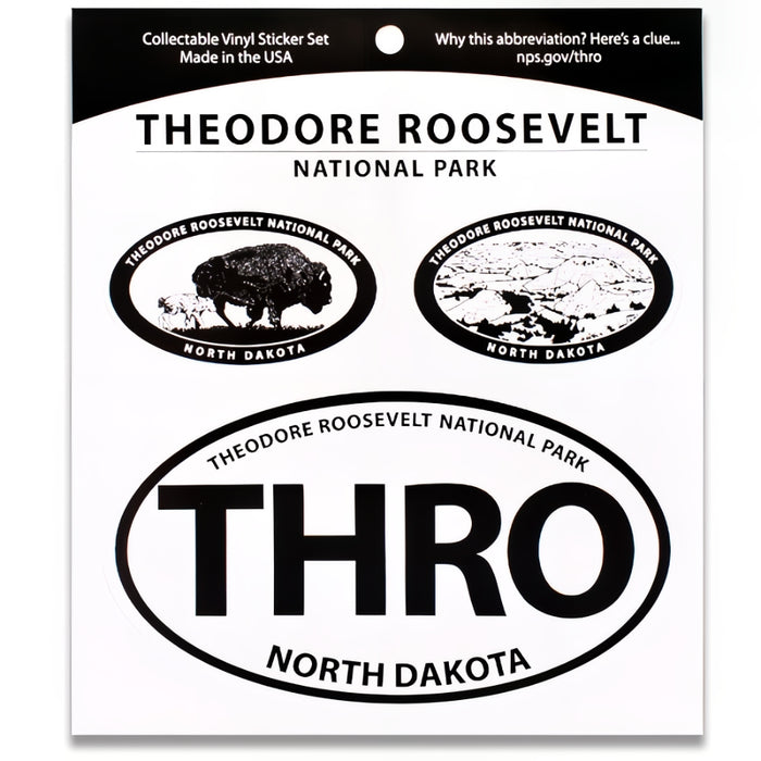 Theodore Roosevelt NP Triple Decal