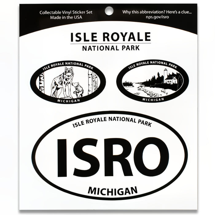 Isle Royale NP Triple Decal