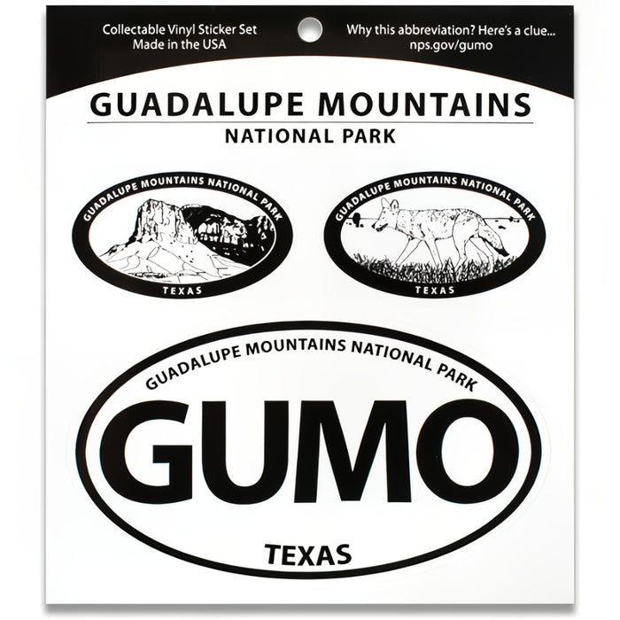 Guadalupe Mountains NP Triple Decal