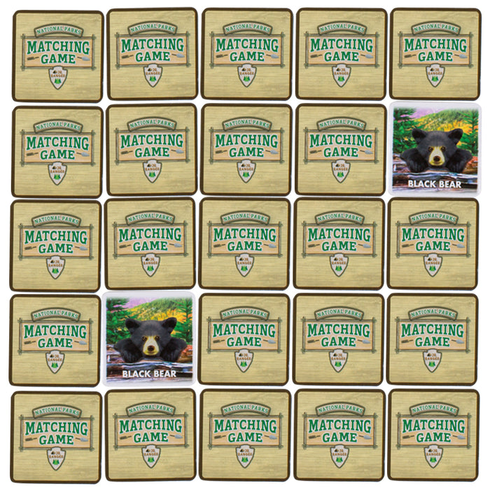 National Parks Matching Game