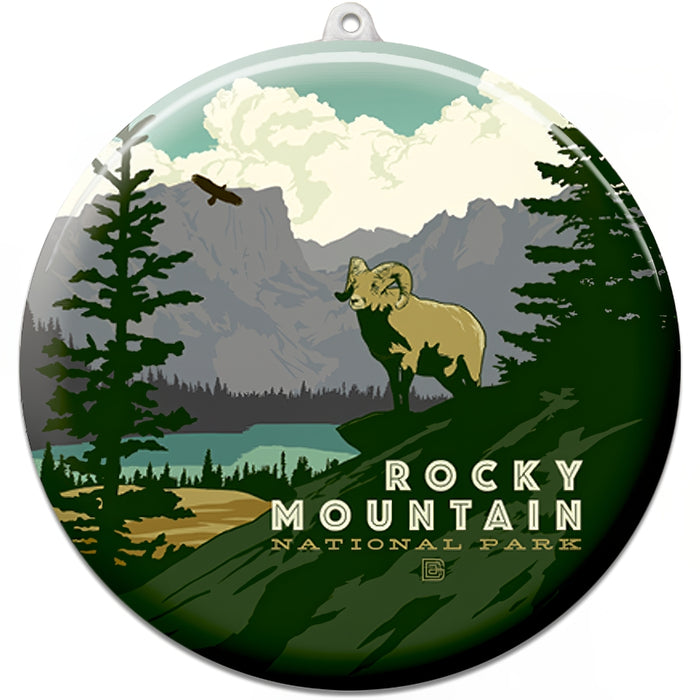 Rocky Mountain Suncatcher Ornament