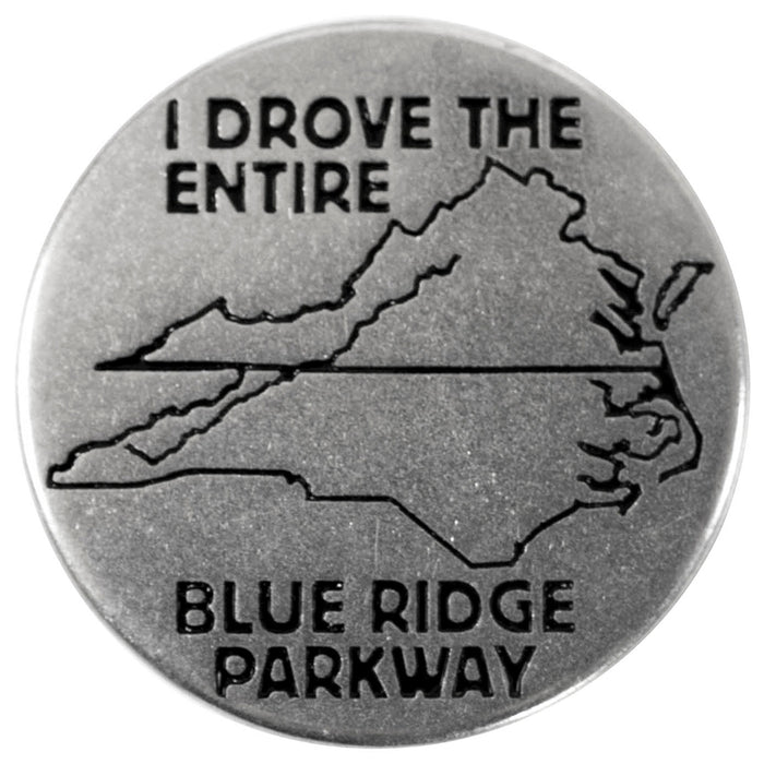 Blue Ridge Parkway Map Token
