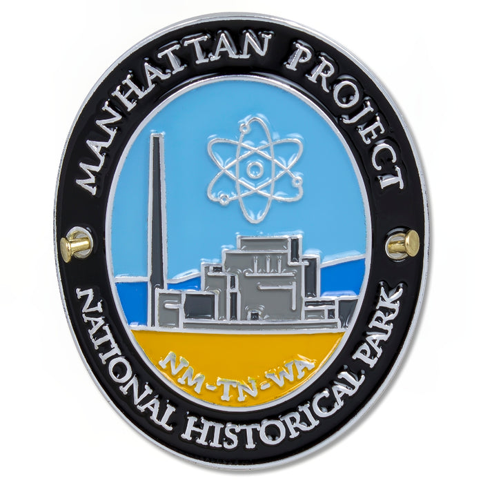 Manhattan Project Hiking Medallion