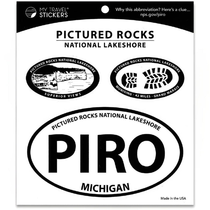 Pictured Rocks NL Triple Decal