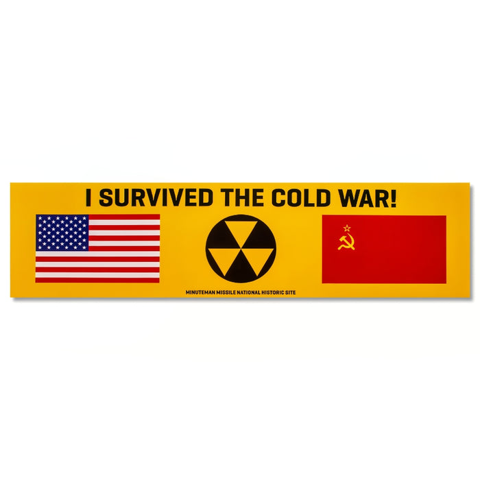I Survived the Cold War! Bumper Sticker