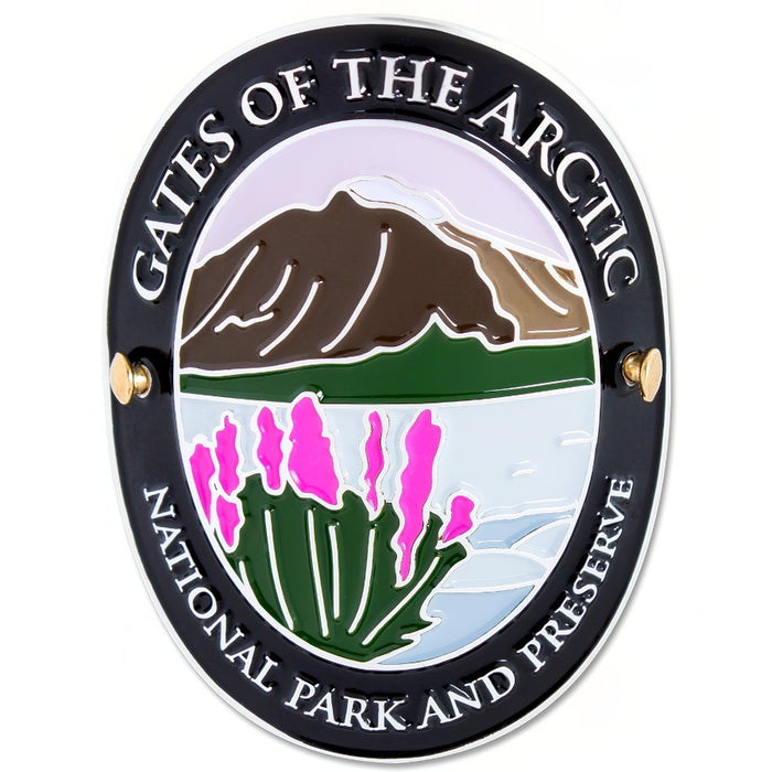 Traveler Series Gates of the Arctic Hiking Medallion