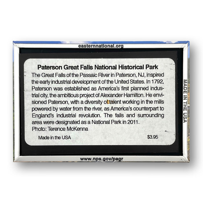 Paterson Great Falls NHP Spring Edition Magnet