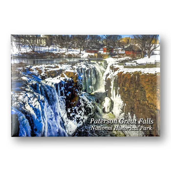 Paterson Great Falls NHP Winter Edition Magnet