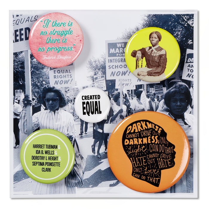 Civil Rights Button Set