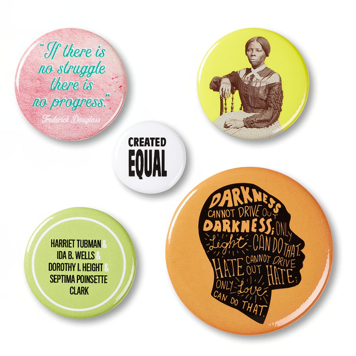 Civil Rights Button Set