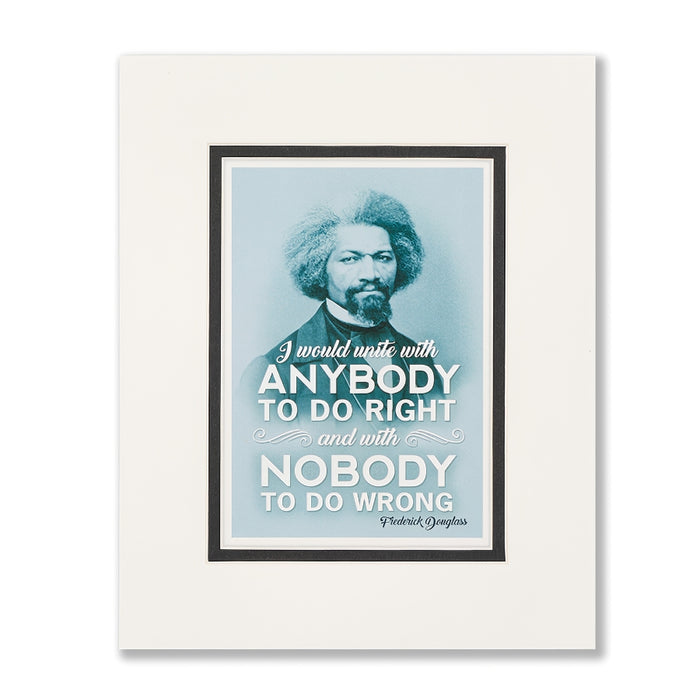 Frederick Douglass Quote Poster