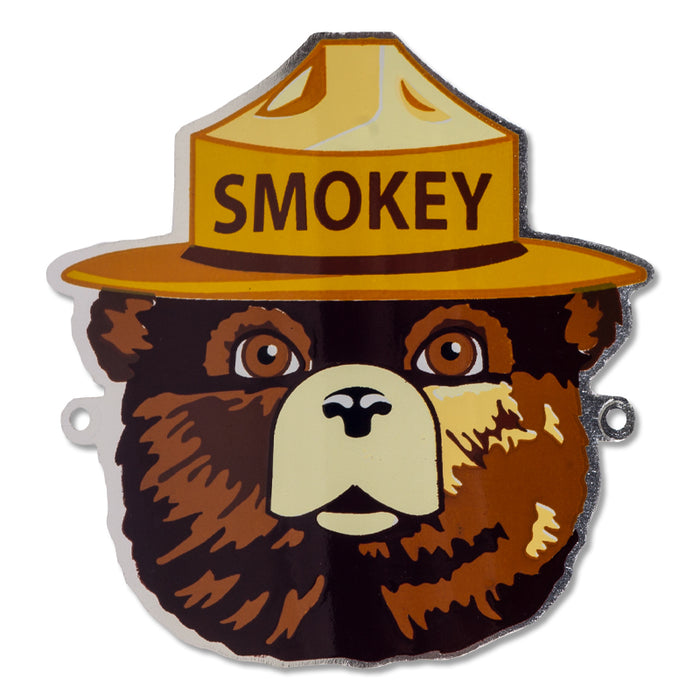 Smokey Bear Hiking Medallion