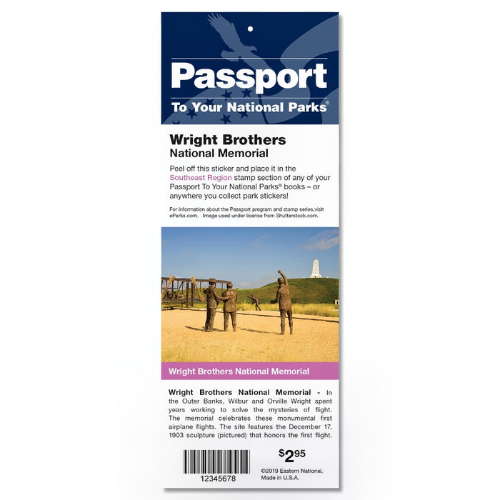 Wright Brothers NM Passport Sticker