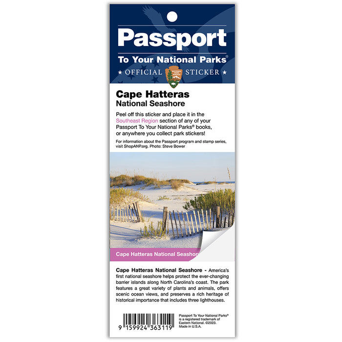 Cape Hatteras NS Passport Sticker