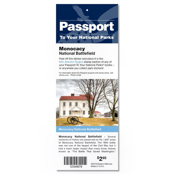Monocacy Passport Sticker