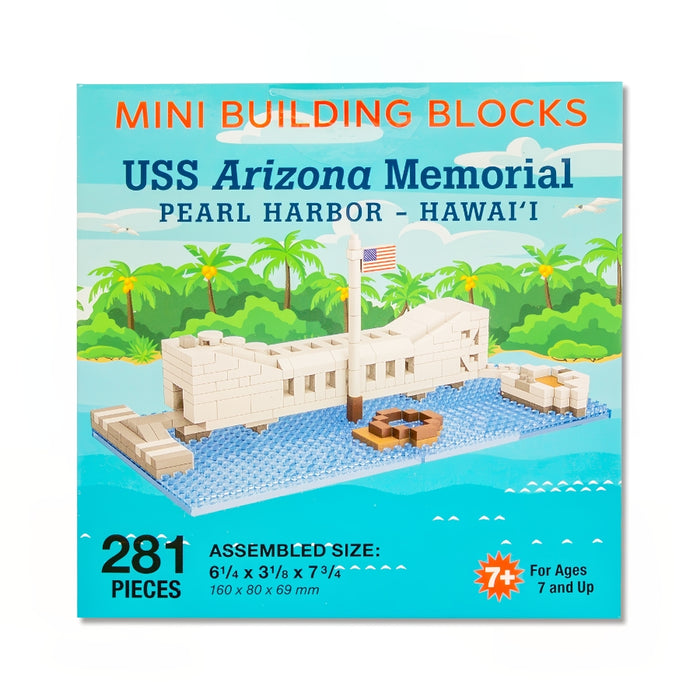 USS Arizona Memorial Mini Blocks