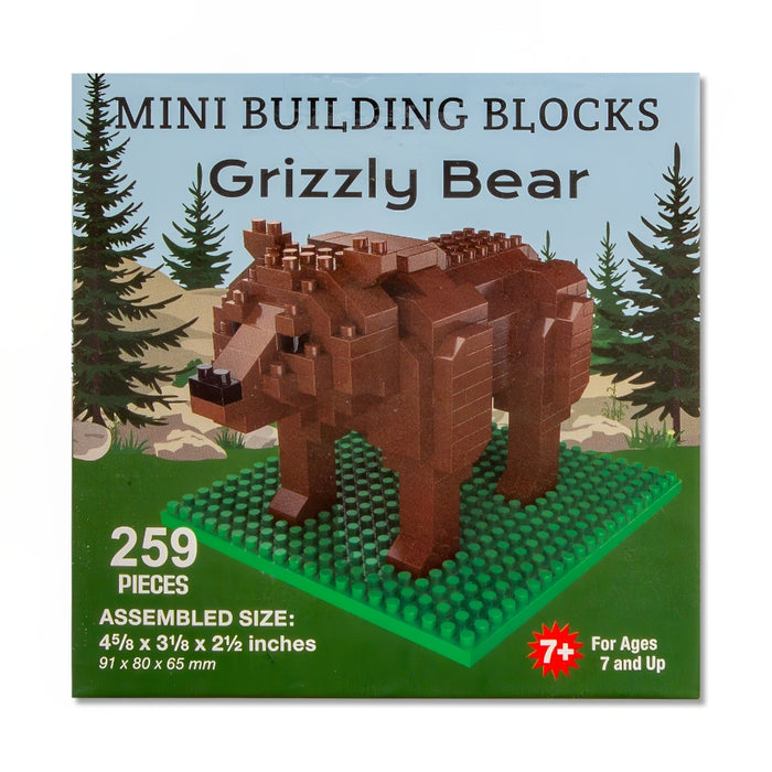 Grizzly Bear Mini Blocks