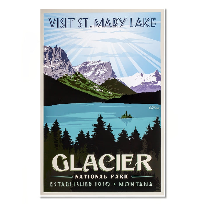 Glacier National Park Poster