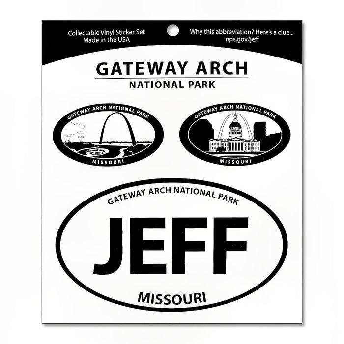 Gateway Arch Triple Decal