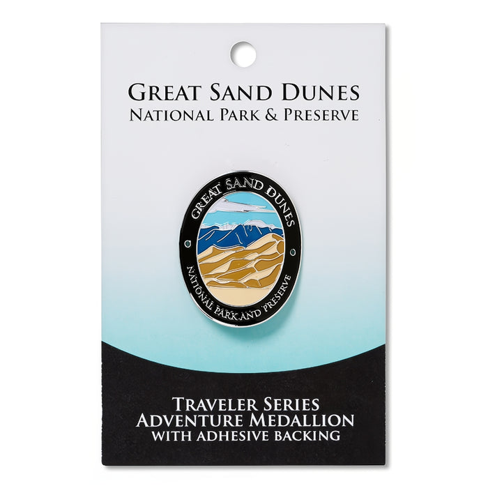 Great Sand Dunes Travelers Hiking Medallion