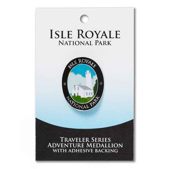 Isle Royale Travelers Hiking Medallion