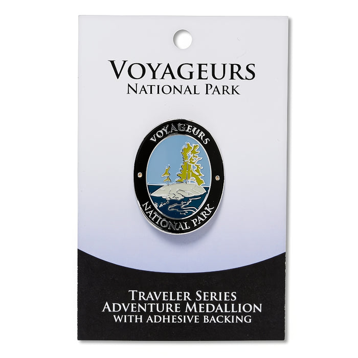 Voyageurs Travelers Hiking Medallion
