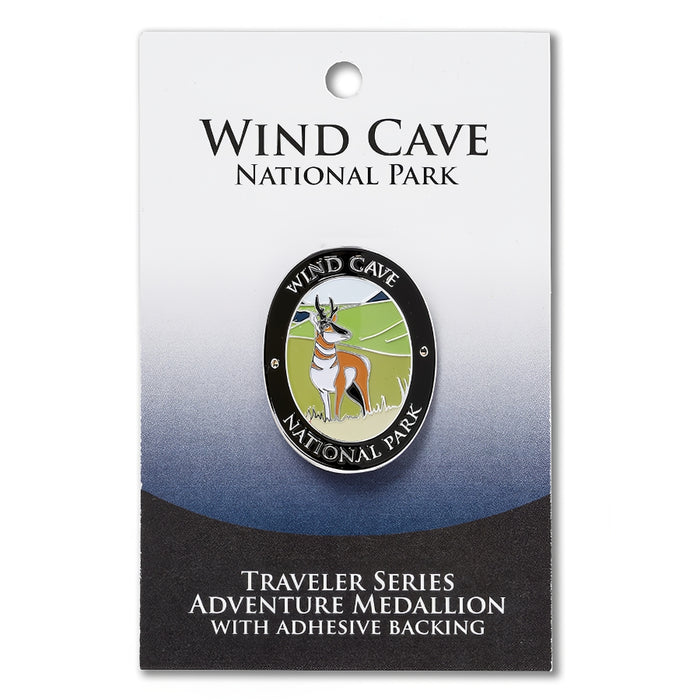 Wind Cave Travelers Hiking Medallion