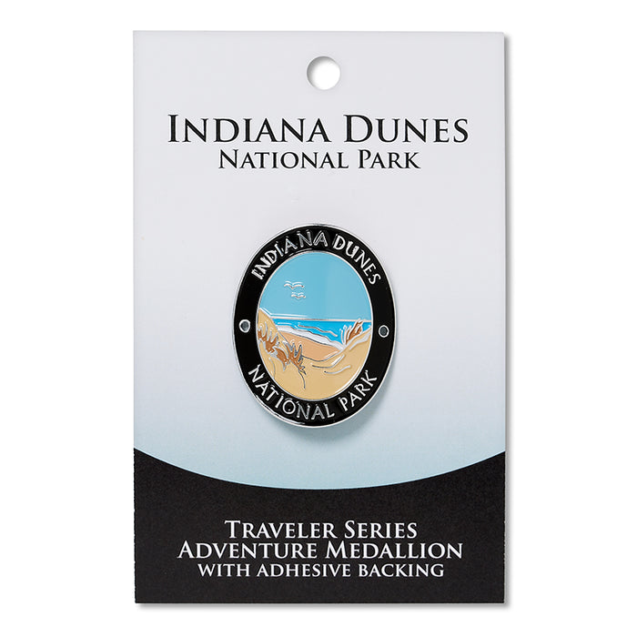 Indiana Dunes National Park Hiking Medallion - Traveler Series