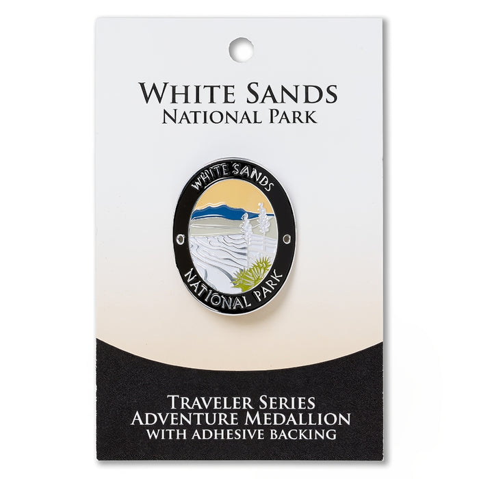 White Sands Travelers Hiking Medallion