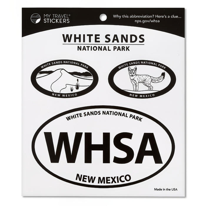 White Sands Triple Decal