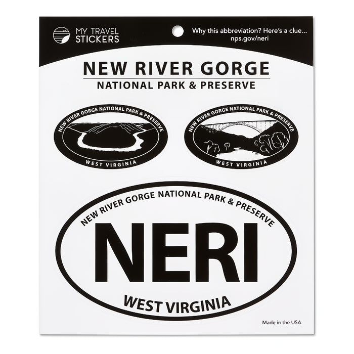 New River Gorge Triple Decal