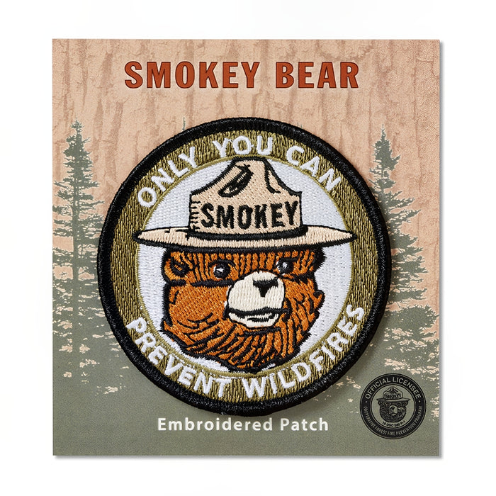Smokey Bear Head Patch