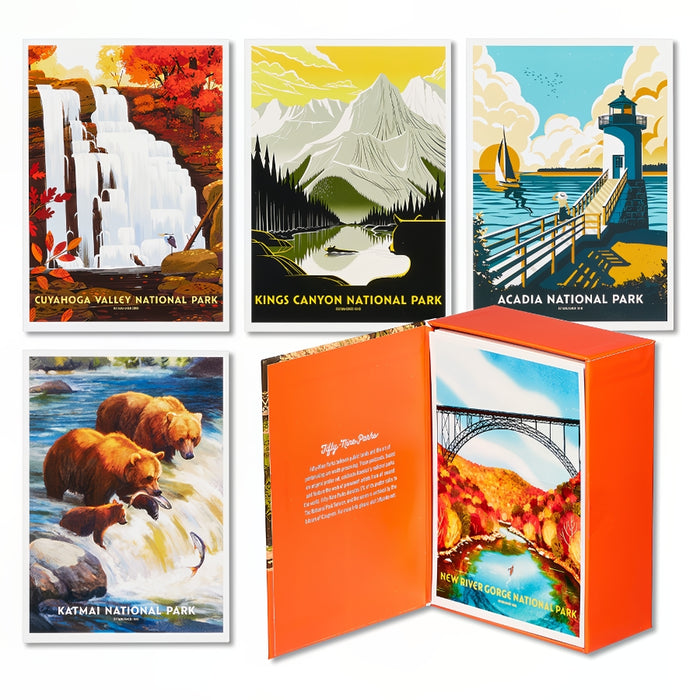 National Parks Postcard Set