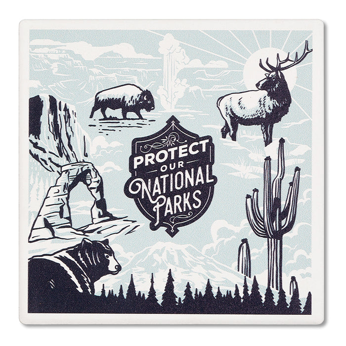 Protect Our National Parks Coaster