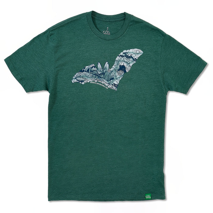 Mammoth Cave Blue Bat T-Shirt