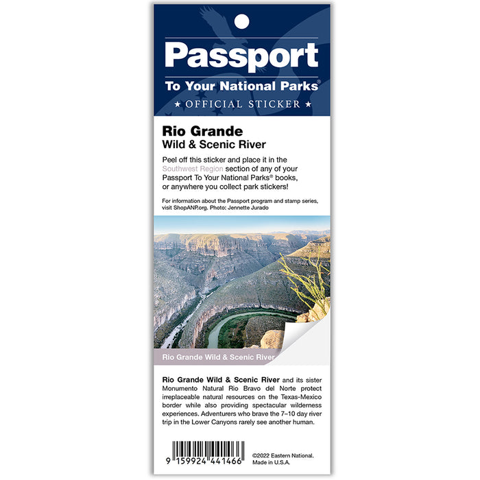 Rio Grande W&SR Passport Sticker