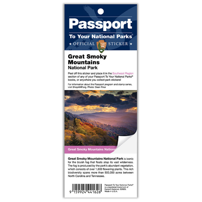 Great Smoky Mountains NP Passport Sticker