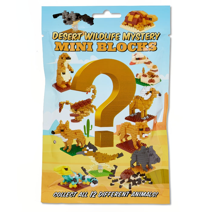 Desert Wildlife Mystery Mini Blocks