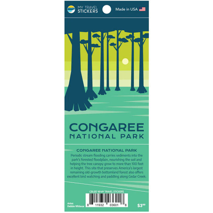 Congaree National Park Sticker