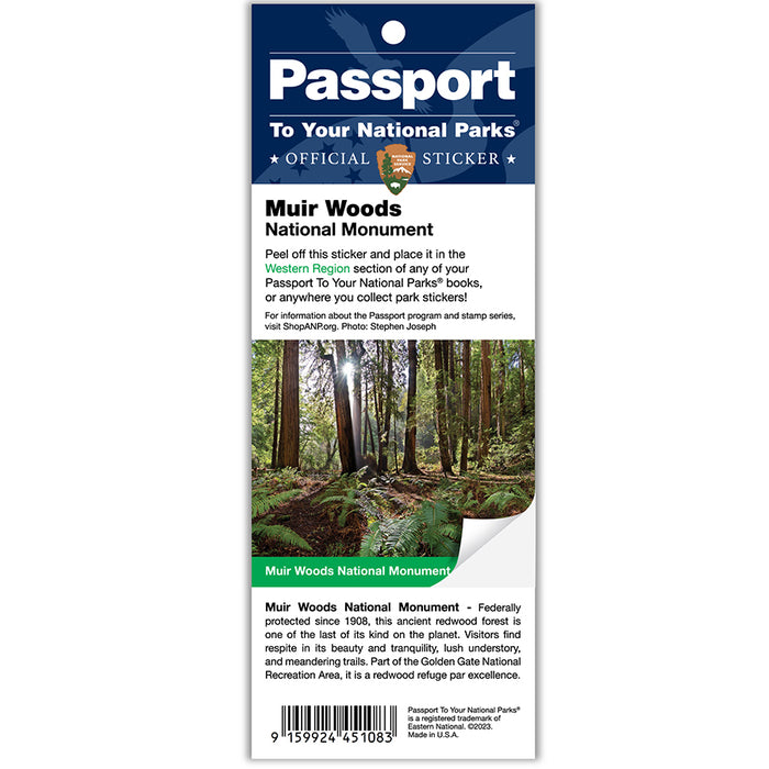 Muir Woods NM Passport Sticker