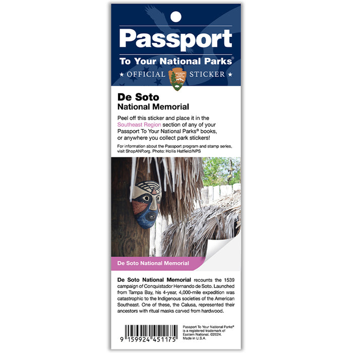 De Soto N MEM Passport Sticker