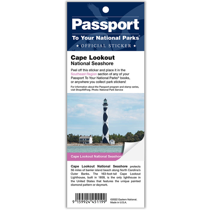 Cape Lookout NS Passport Sticker