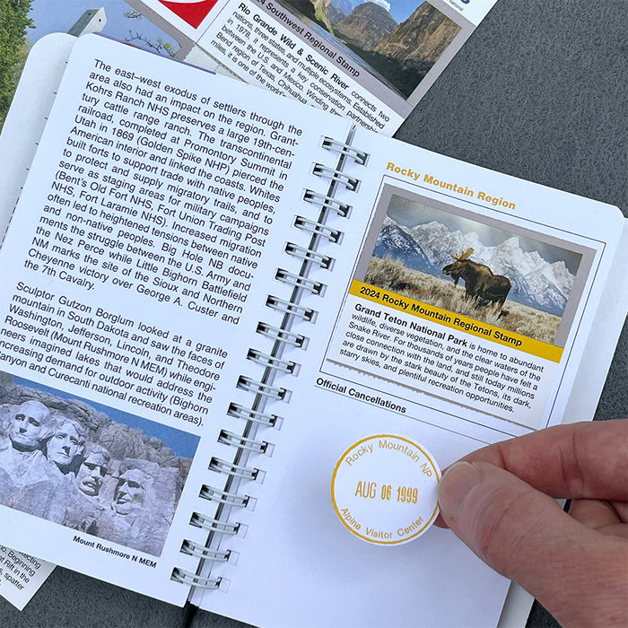 Passport To Your National Parks® Retro Cancellation Stickers