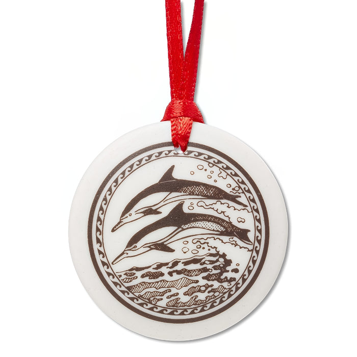 Fort Pulaski Dolphin Ornament