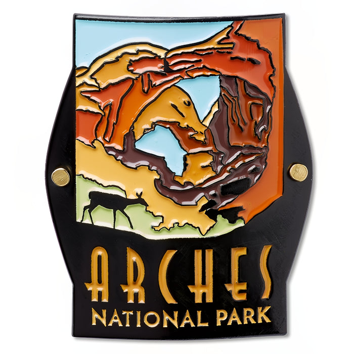Arches Trailblazer Hiking Medallion