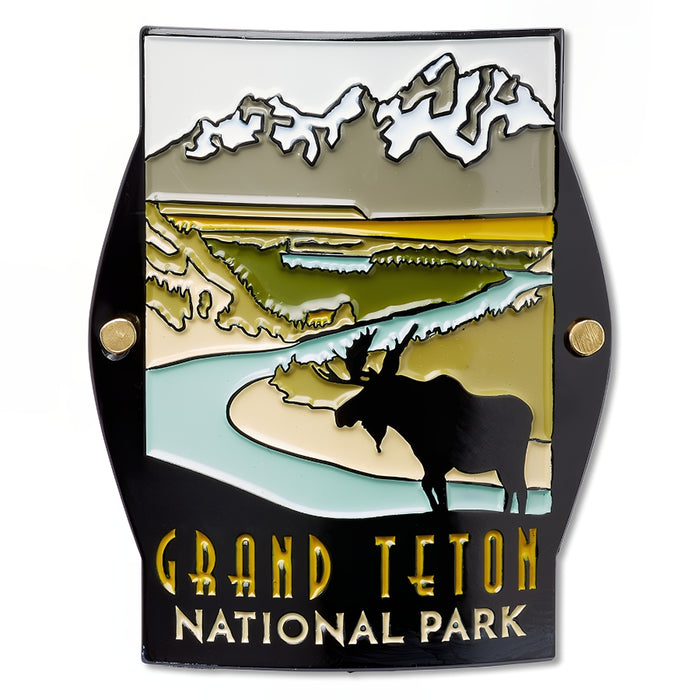 Grand Teton Trailblazer Hiking Medallion