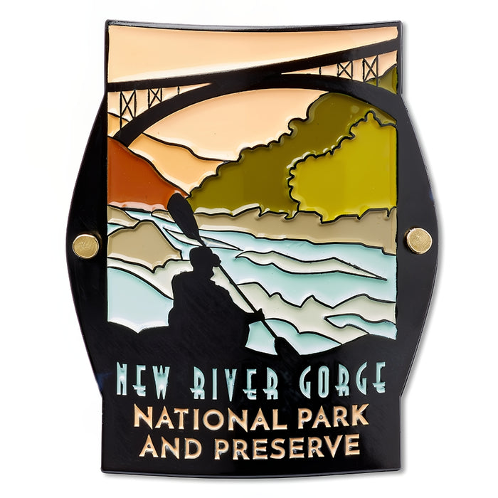 New River Gorge Trailblazer Hiking Medallion