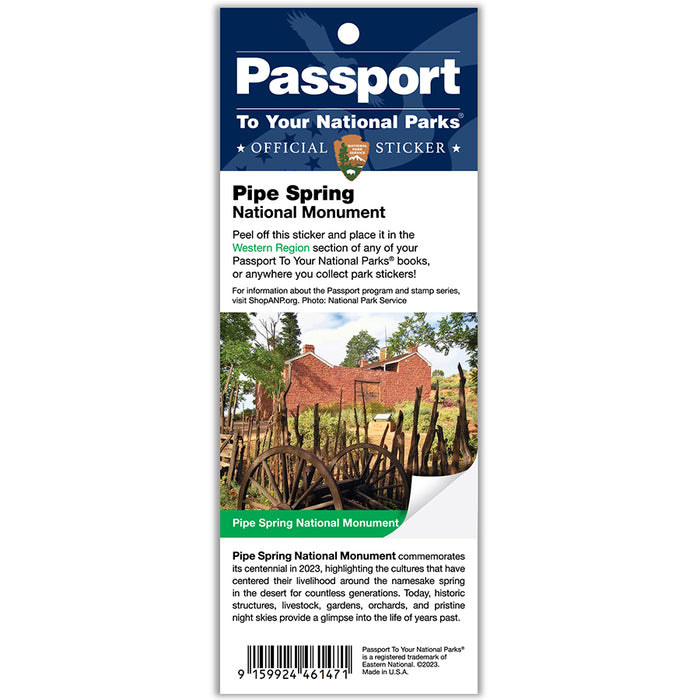 Pipe Spring NM Passport Sticker